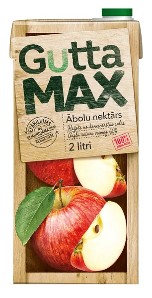 Sulas nektārs Ābolu Max 2l, Gutta