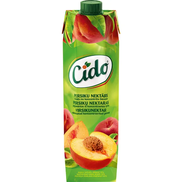 Nektārs Cido persiku 1l