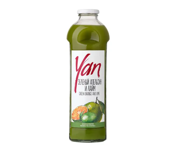 Sulas nektārs Zaļo apelsīnu un laima 930ml, Yan