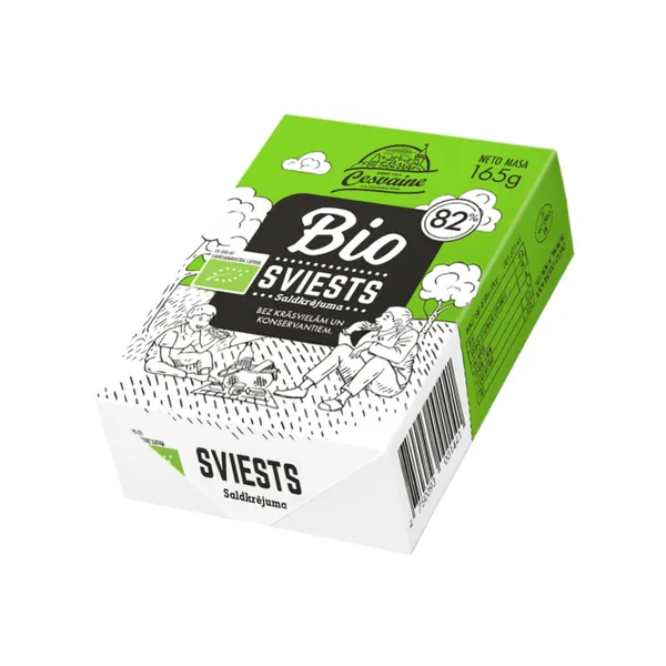 Sviests saldkrējuma 82% Bio 165g, Cesvaine