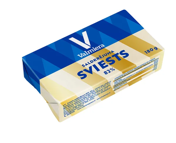 Sviests saldkrējuma 82% 180g, Valmiera