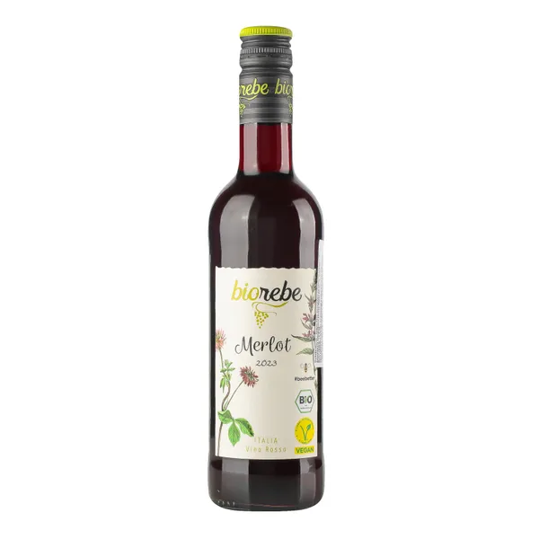 S.vīns BioRebe Merlot BIO VEGAN 13.5% 0.25L