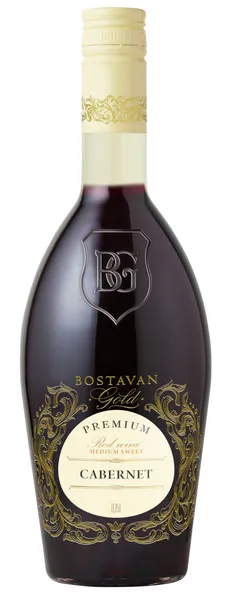 S.vīns Bostavan Gold Cabernet Sauvignon pussaldais 12.5% 0.75l
