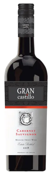 S.vīns Gran Castillo Cabernet Sauv. pussaldais 13.5% 0.75l