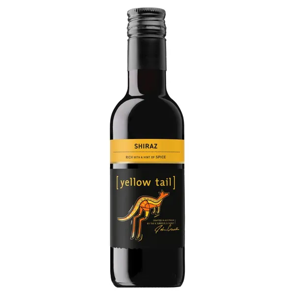 S.vīns Yellow Tail Shiraz sausais 14% 0.187l