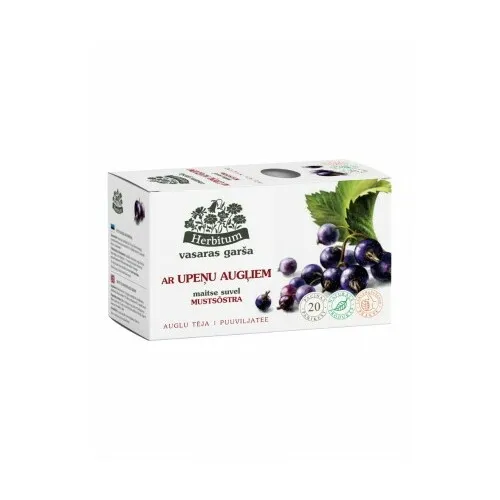 Tēja augļu Vasaras garša ar Upenēm 2.5gx20, Herbitum.