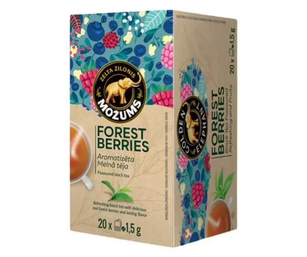 Tēja melnā Forest Berries 20x1.5, Možums