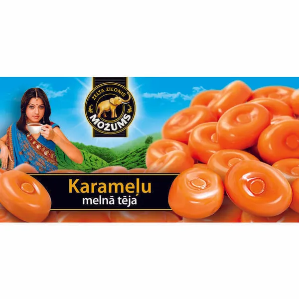 Tēja melnā Karameļu aromatizētā 20x1.5g, Možums