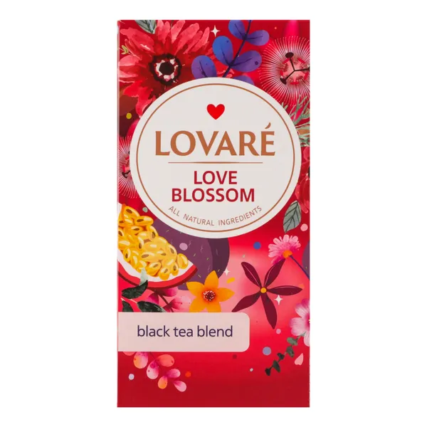 Tēja melnā Love Blossom pac. 24x2g, Lovare