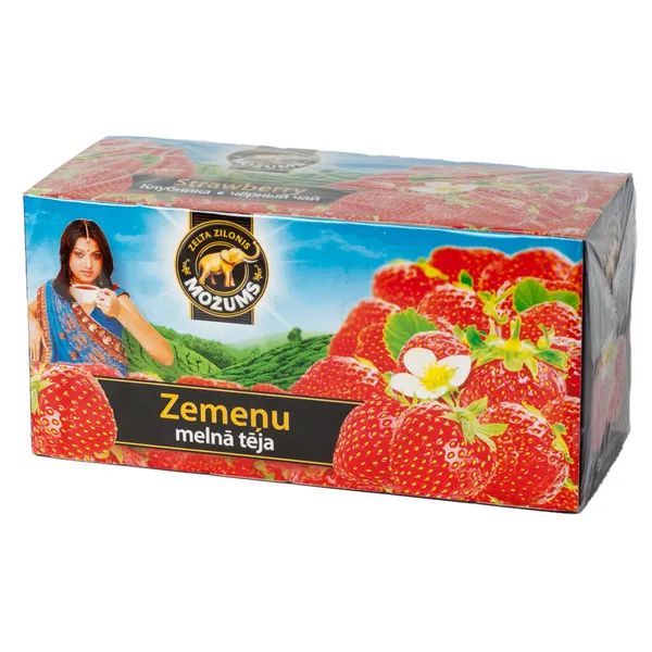 Tēja melnā Zemeņu aromatizētā 20x1.5g, Možums