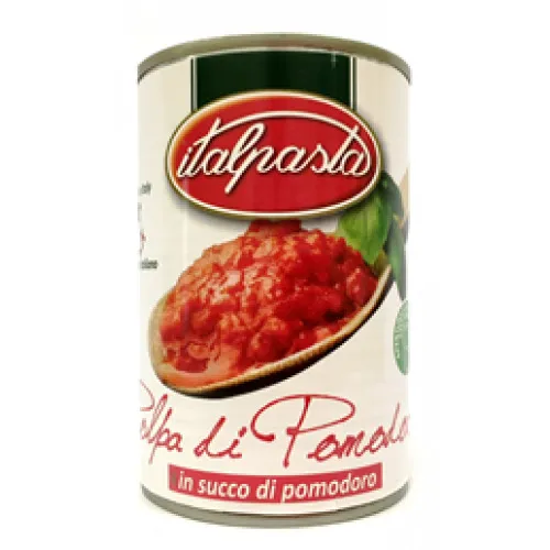 Tomāti Italpasta griezti, viegli atver. 400g (240g)