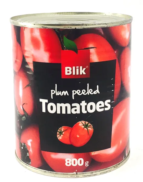 Tomāti mizoti Blik savā sulā 840g