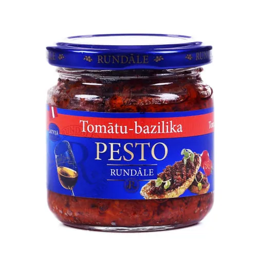 Tomātu-bazilika pesto "RUNDĀLE" 180g