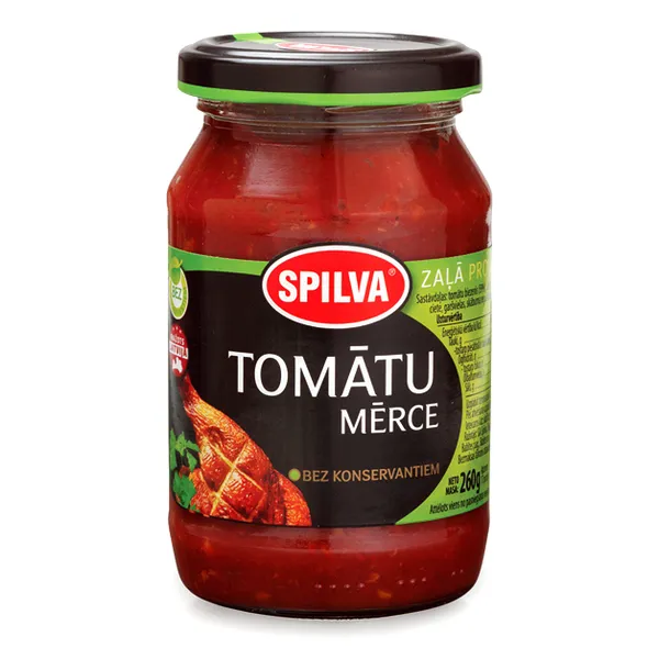 Tomātu mērce 260g, Spilva