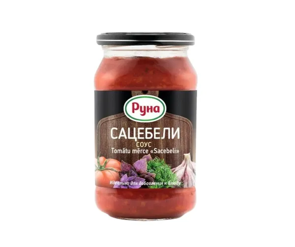 Tomātu mērce RUNA Sacebeli 485g