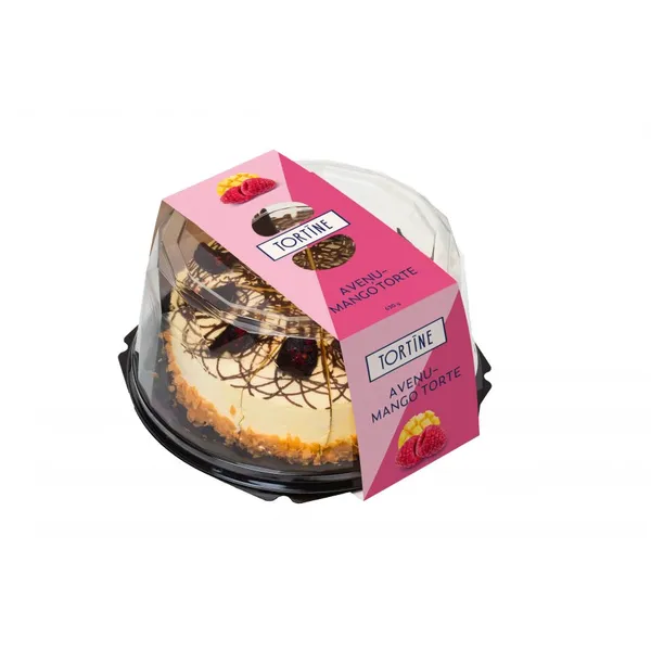 Torte Tortīne aveņu mango 630g