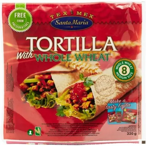 Tortiljas SANTA MARIA pilngraudu 320g