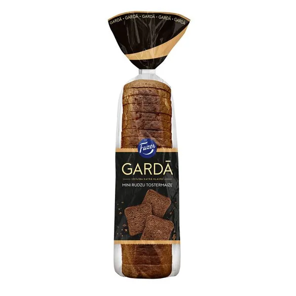 Rudzu tostermaize Fazer Gardā Mini 350g