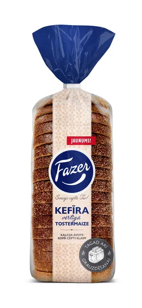 Tostermaize kefīra FAZER vērtīgā 450g