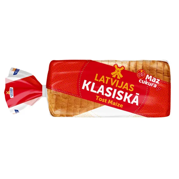 Tostermaize Latvijas Tost Maize klasiskā 500g