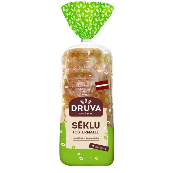 Druva Sēklu tostermaize 450g