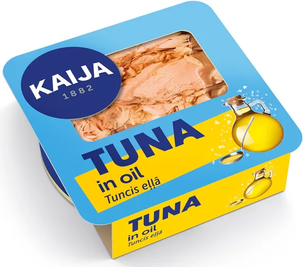 Tuncis Kaija eļļā 160g/104g