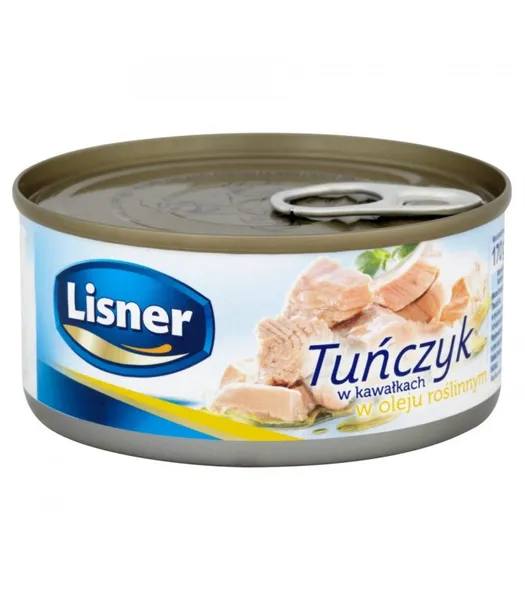 Tuncis eļļā 170g (120g), Lisner