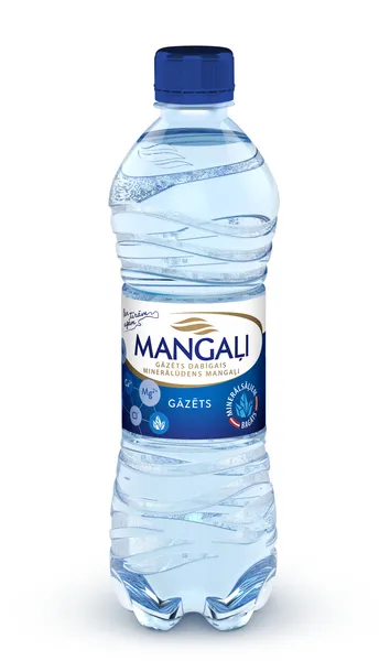 Ūdens Mangaļi, gāzēts 0.5l.