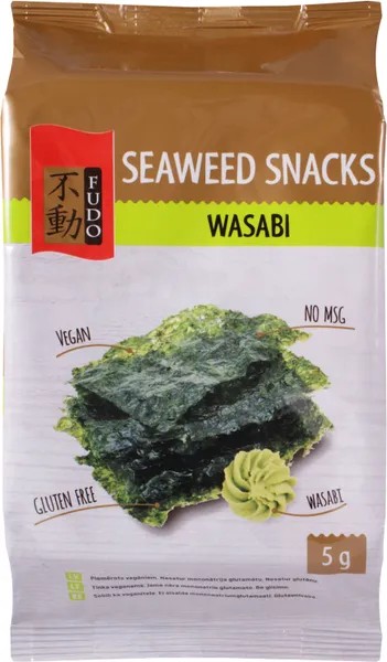 Uzkoda Fudo jūraszāļu ar wasabi 5g