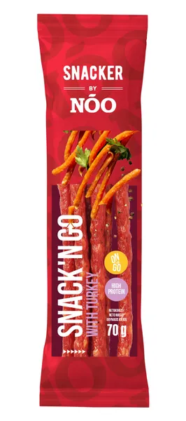 Uzkodu desiņas Snack'n' Go with Turkey 70g, NOO