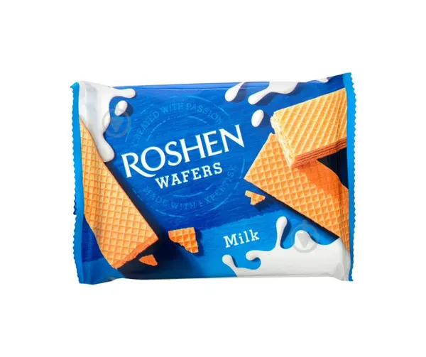 Vafeles ar piena pildījumu 72g, Roshen