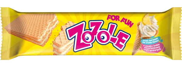 Vafeles batoniņš ar citronu garšu Zozole 28g, Mieszko