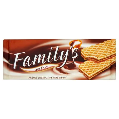 Vafeles kakao-krējuma FAMILY, 180g