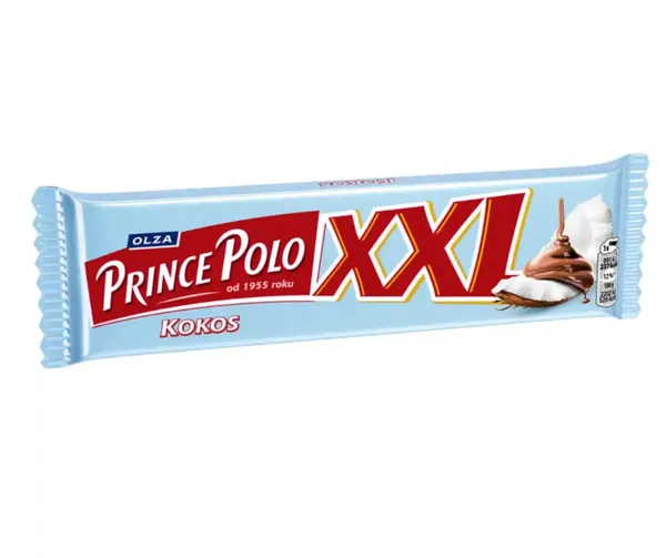Vafeļu batoniņš ar kokosriekstu garšu 45g, Prince Polo
