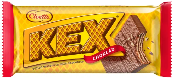 Vafeļu batoniņš piena šokolādē 60g, Kex