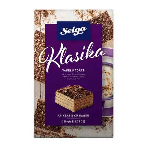 Vafeļu torte Klasika 350g