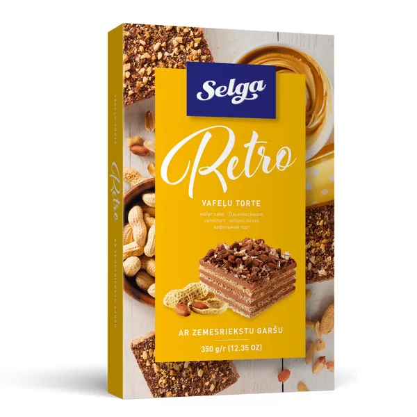 Vafeļu torte Retro 350g