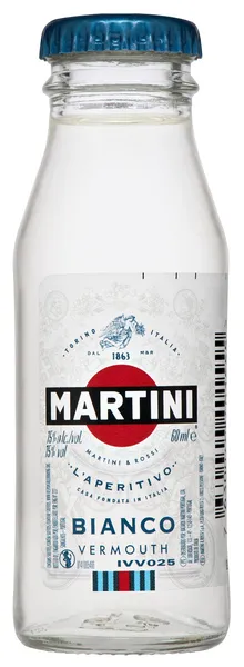 Vermuts Martini Bianco 15% 0.06l