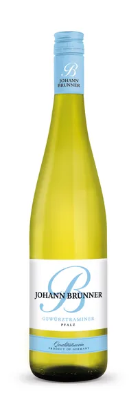 Vīns Johann Brunner Gewurtztraminer Prestige 10% pussauss 0.75l.