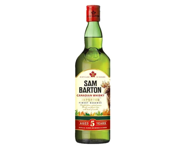 Viskijs Sam Barton Canadian 40% 0.7l