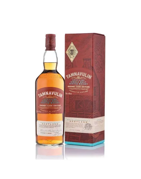 Viskijs Tamnavulin Speyside Single Malt 0.7 40% kārbā