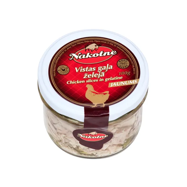 Vistas gaļa želejā 180g, GPU Nākotne