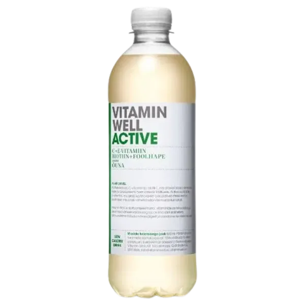 Vitamīnu dzēriens Active 500ml PET, Vitamin Well