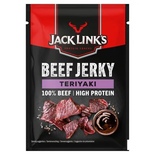 Vītināta liellopu gaļa BEEF JERKY Teriyaki 25g  Jack Link’s