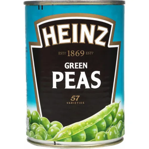 Konservēti zaļie zirnīši HEINZ 400g