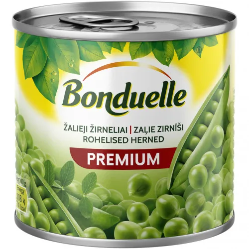 Zaļie zirnīši BONDUELLE 400g