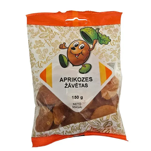 Žāvētas aprikozes 150g, LaTS