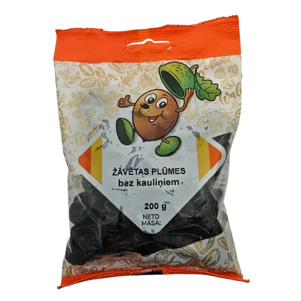 Žāvētas melnplūmes b/k 200g, LATS