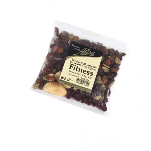 Žāvētu augļu maisījums Fitness 150g, Alis Co