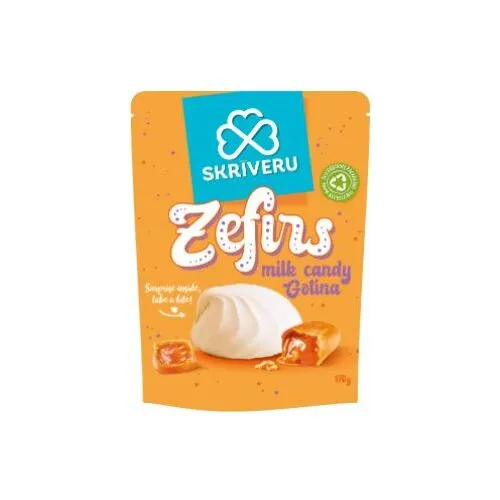 Zefīrs Skrīveru ar gotiņas pild. 170g